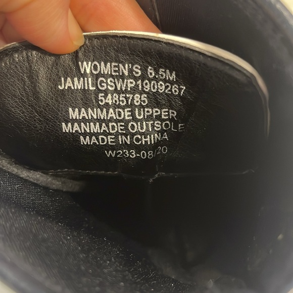 Mia Off White Laced Boots - Picture 5 of 5